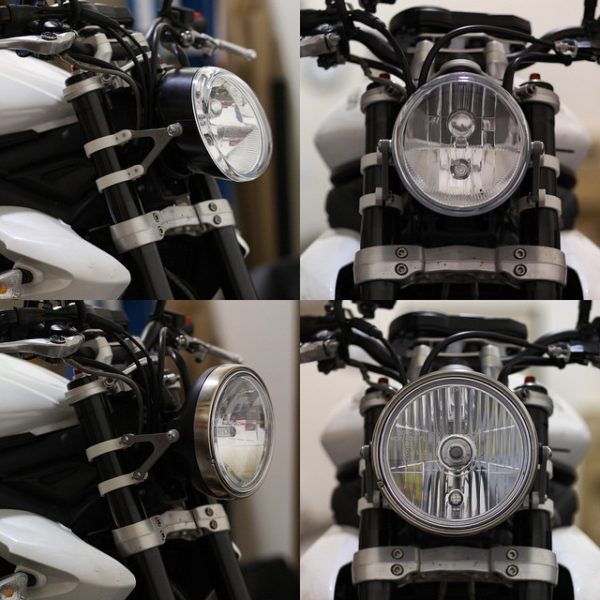 Triumph Street Triple Single Headlight Conversion Bar Mount