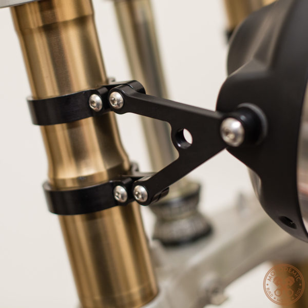 Custom Headlight Brackets • MOTODEMIC