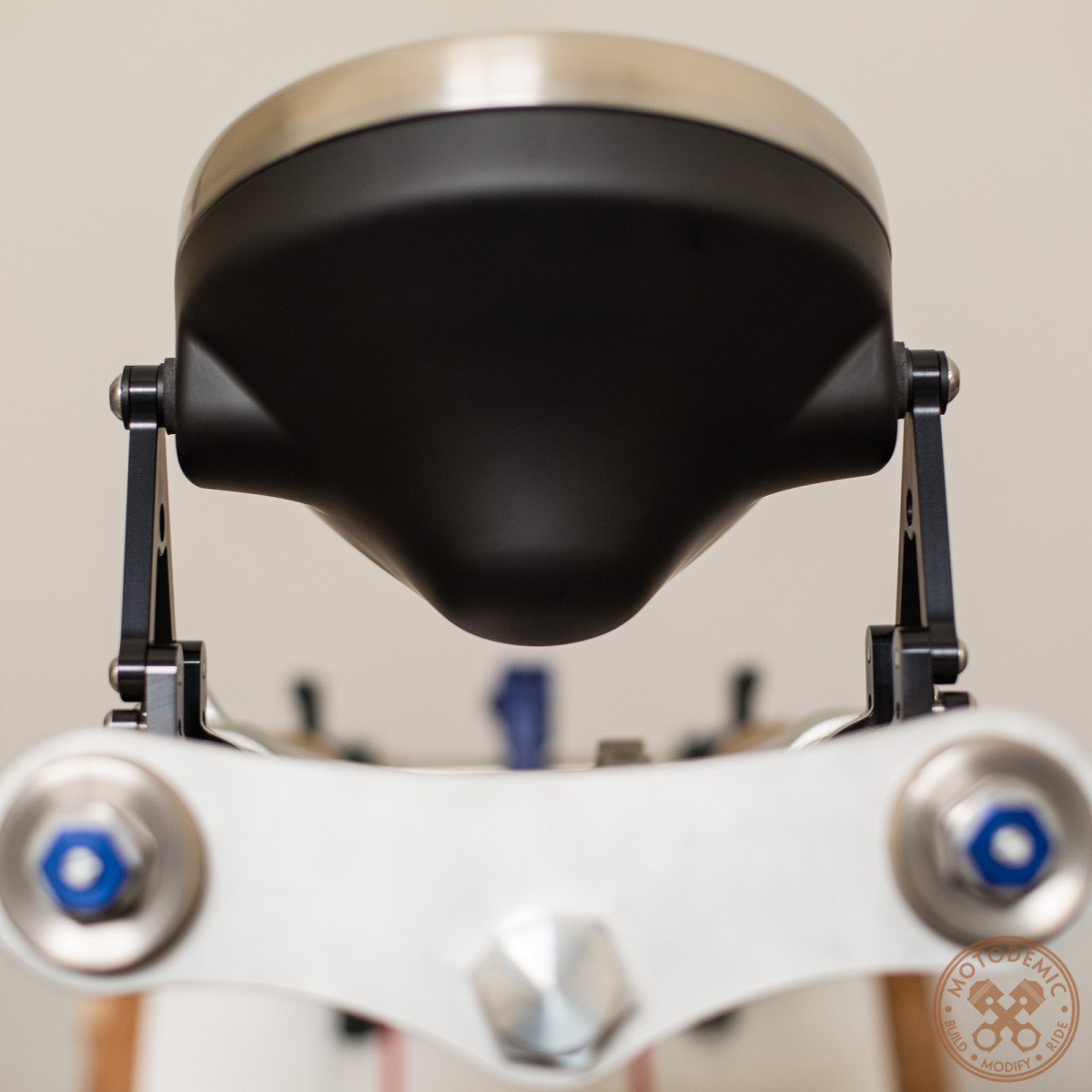 Custom Headlight Brackets • MOTODEMIC