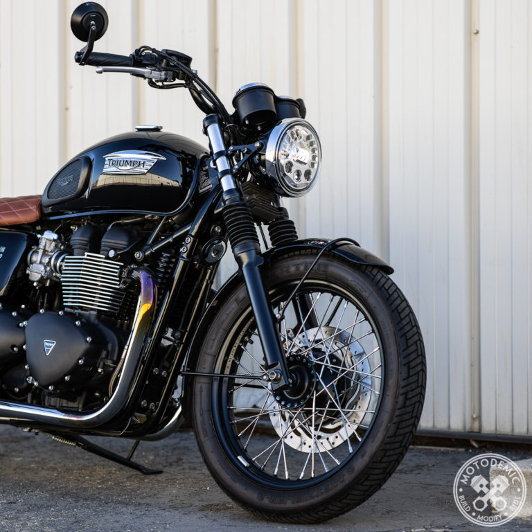 LED Headlight for Triumph Bonneville & Thruxton • MOTODEMIC