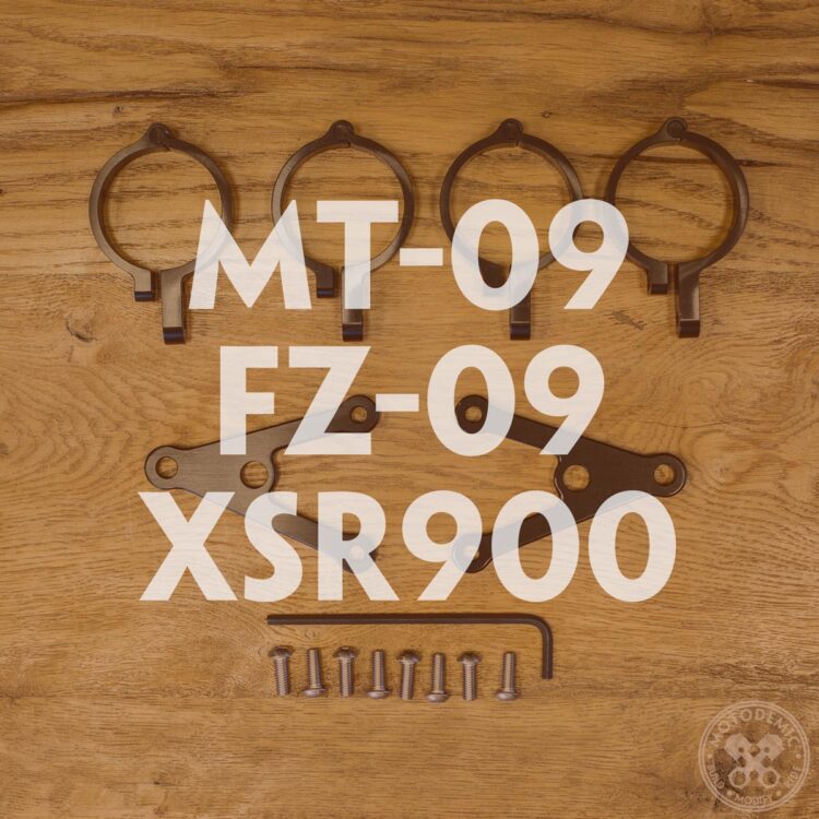 MT-09 FZ-09 XSR900 Custom Headlight Brackets