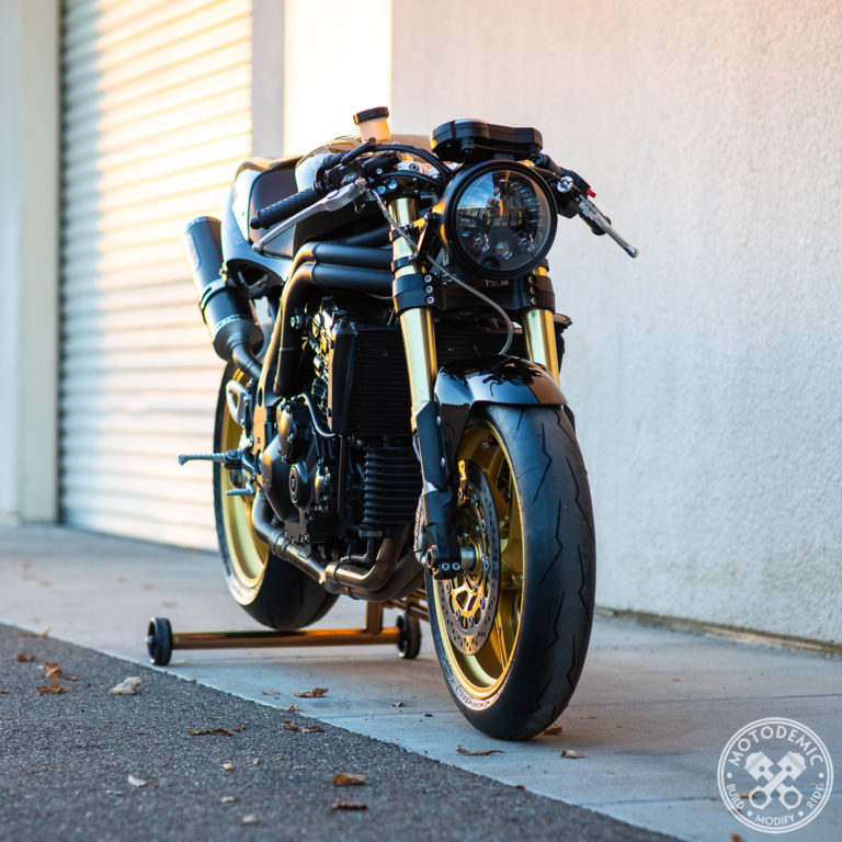 Woodcraft ClipOns for Speed Triple • MOTODEMIC