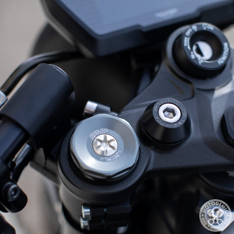 Riser Finishing Cap Set • MOTODEMIC