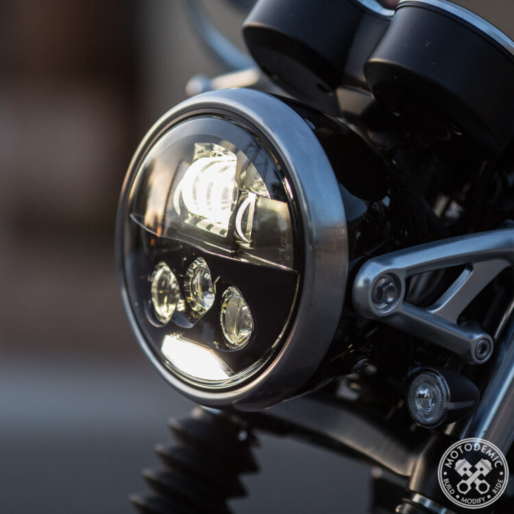 LED Headlight for Triumph Speed Twin • MOTODEMIC