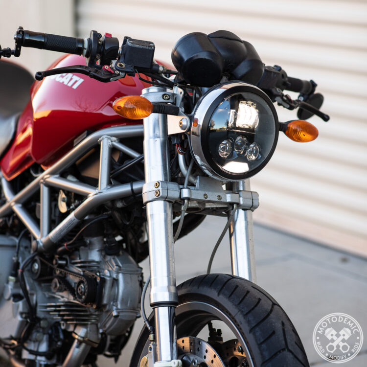 LED Headlight for Ducati SportClassic • MOTODEMIC