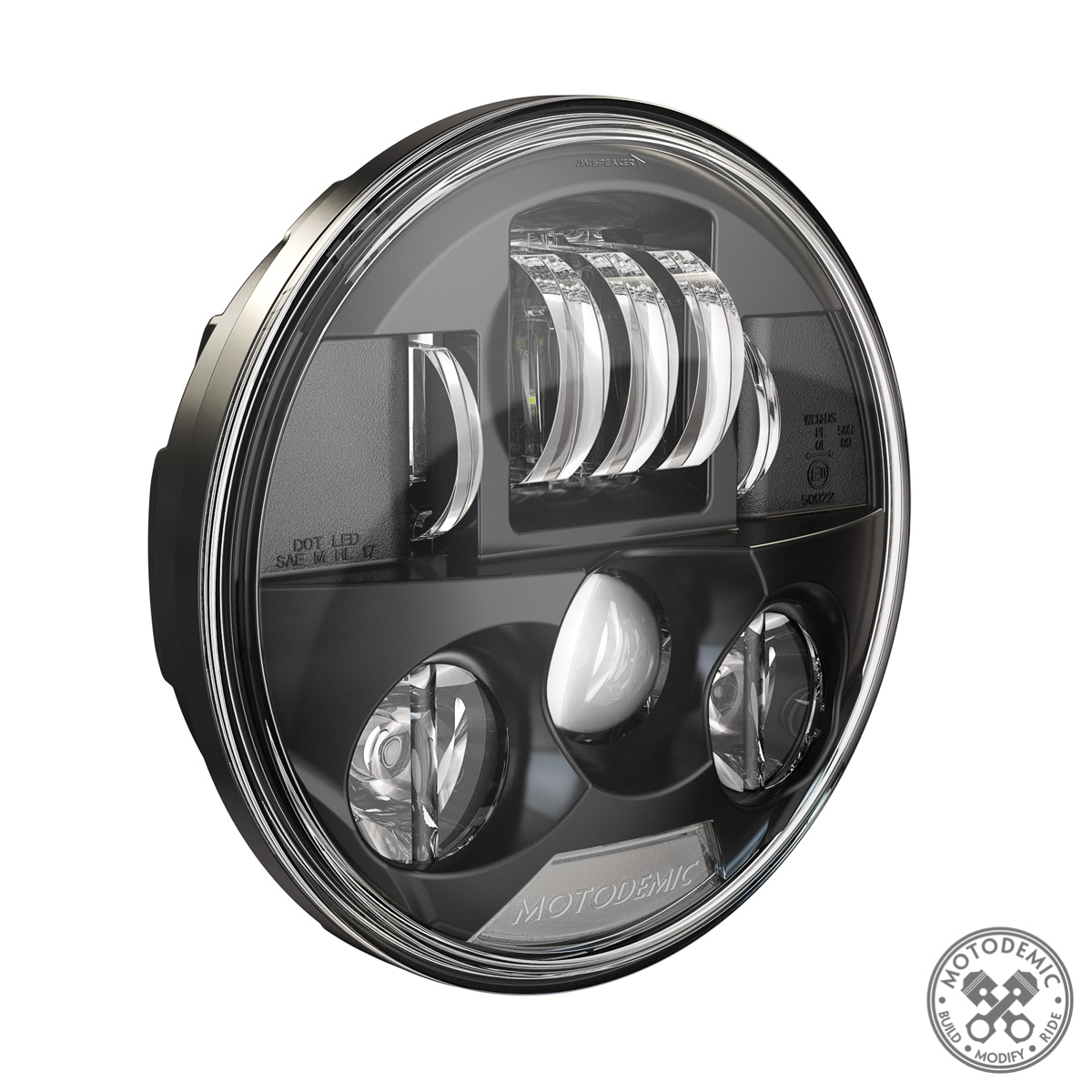 LED Headlight for Triumph Bobber • MOTODEMIC