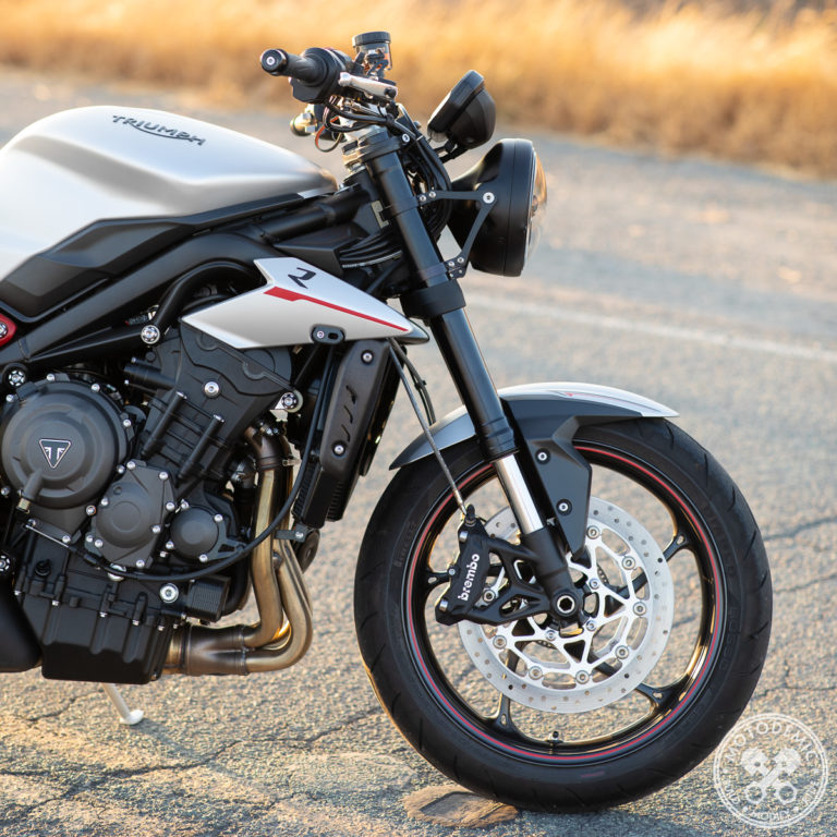 Street Triple Single Headlight Conversion 765 • MOTODEMIC