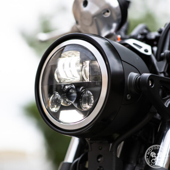 XSR700 LED Headlight Upgrade